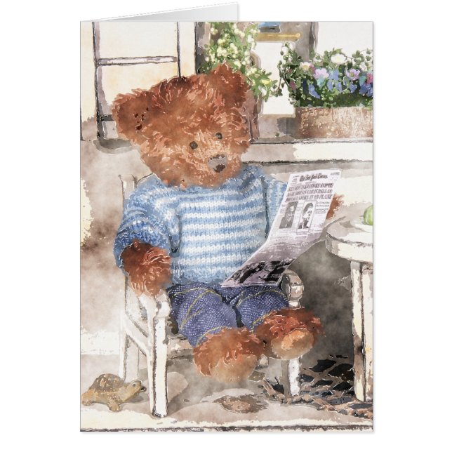 Dinky Bears Watercolor - Lesebar (Vorne)