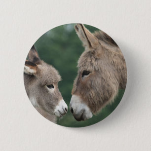 Dinky Esel Button