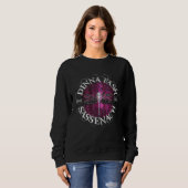 Dinna Fash Sassenach Dragonfly Celtic Tree of Life Sweatshirt (Vorne ganz)