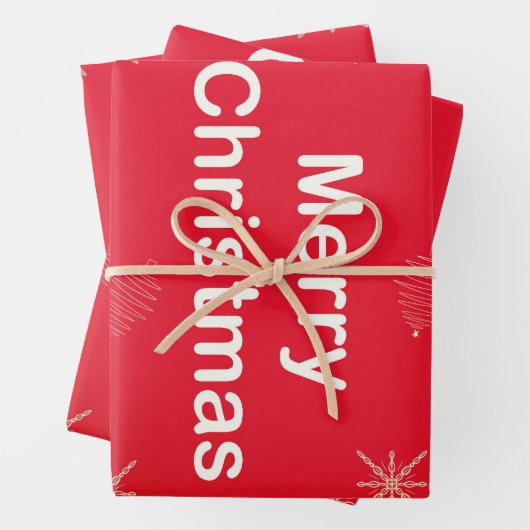 Dinner bowls geschenkpapier set (Beispiel)