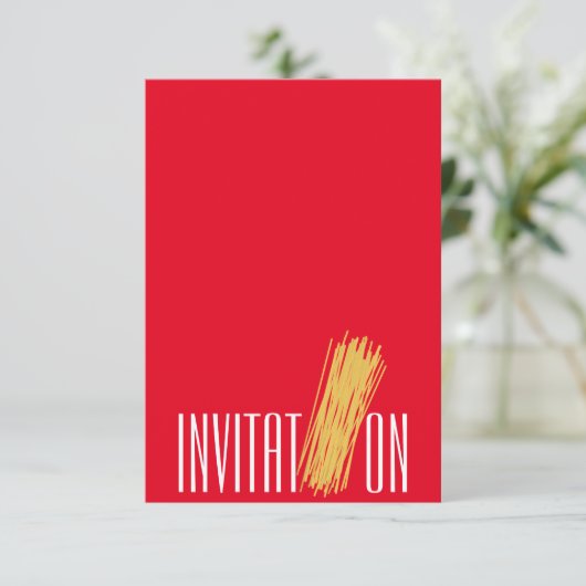 Dinner Cooking Party Italienisches Spaghetti Einladung (Stehend Vorderseite)