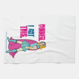 Dinner. Ich habe das Got. Blonde Comic Küchentuch