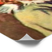 "Dinner in the Stables" von Jenny Nystrom Poster (Ecke)