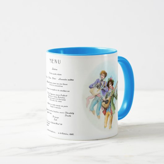 Dinner Invite at The Waldorf Astoria Hotel, 1907 Tasse (VorderseiteRechts)