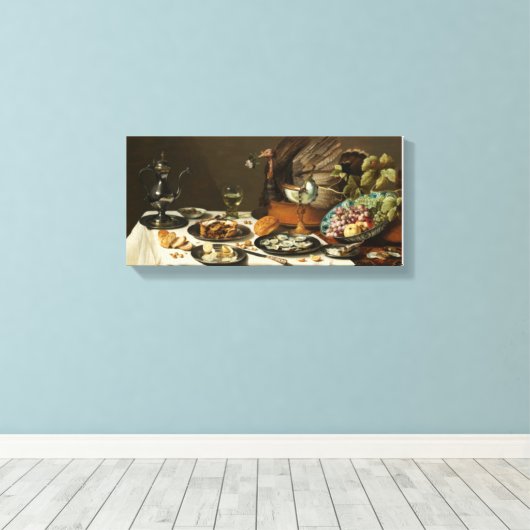 Dinner Leinwanddruck (Insitu (Holzboden))