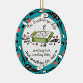 Dinner mit individueller Farbe Weihnachtsschmuck (Rechts)