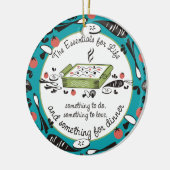 Dinner mit individueller Farbe Weihnachtsschmuck (Links)