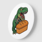 Dinner My… Große Wanduhr (Winkel)