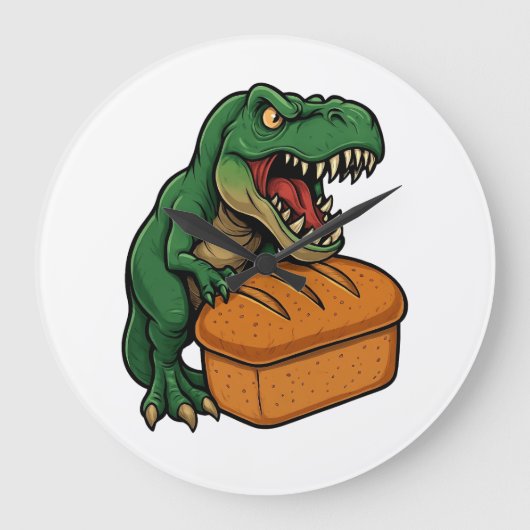 Dinner My… Große Wanduhr (Vorderseite)