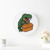 Dinner My… Große Wanduhr (Zuhause)