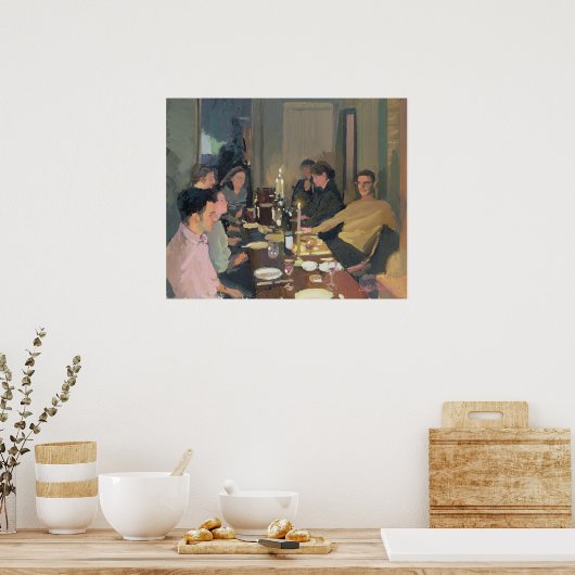 Dinner Party Poster (Küche)
