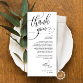 Dinner Place Setting Vielen Dank, Moderne Script C Programm