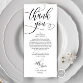 Dinner Place Setting Vielen Dank, Moderne Script C Programm