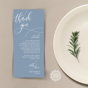 Dinner Place Setting Vielen Dank, Moderne Script C Programm