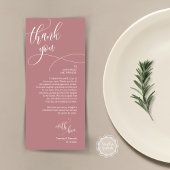 Dinner Place Setting Vielen Dank, Moderne Script C Programm