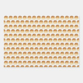 Dinner Rolls Brot Bäckerei Boulangerie Pumpernicke Geschenkpapier Set (Vorderseite 3)