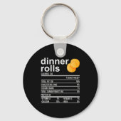 Dinner Rolls Nutrition Facts Apparel Funny Thanksg Schlüsselanhänger (Vorderseite)