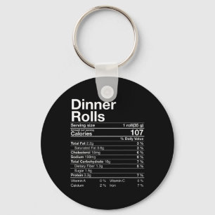 Dinner Rolls Nutrition Fakten Erntedank Geschenke  Schlüsselanhänger