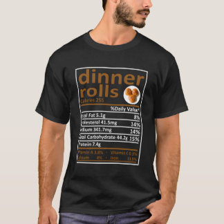 Dinner Rolls Nutrition Family Matching Funny Danke T-Shirt