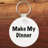 Dinner Schlüsselanhänger (Vorderseite)