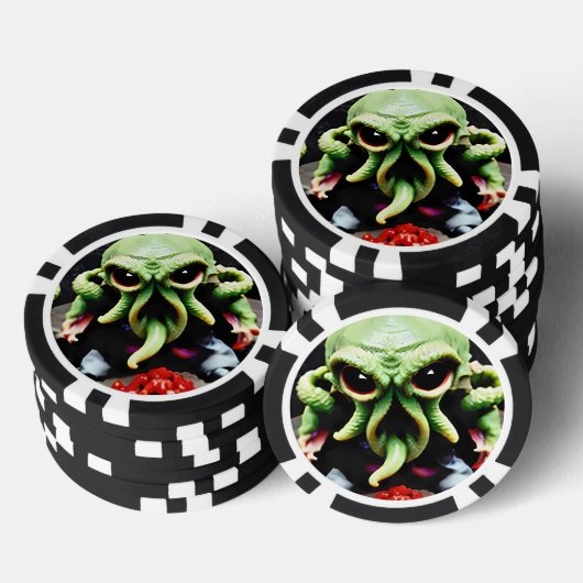Dinner with Cthulhu Pokerchips (Stapel)