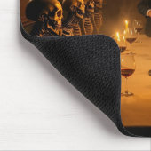 “Dinner with the Dead” — A Gothic Feast Mousepad (Ecke)