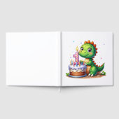 Dino 1. Geburtstag Gästebuch (Voll)