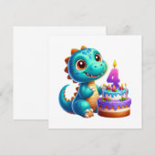 Dino 4. Geburtstag (Vorne/Hinten)