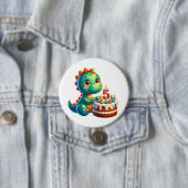 Dino 5. Geburtstag Button (Beispiel)