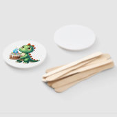 Dino 6. Geburtstag Fächer (Non-assembled)