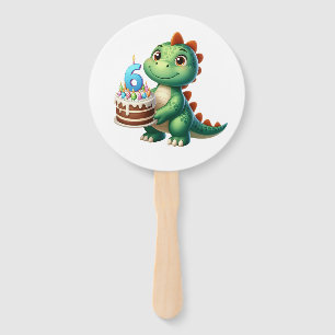 Dino 6. Geburtstag Fächer