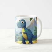 Dino Adventure Kaffeetasse (VorderseiteRechts)