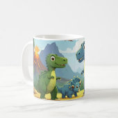Dino Adventure Kaffeetasse (Vorderseite Links)