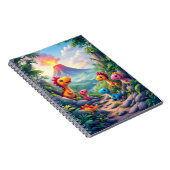 Dino Adventure-Notebook - Spaß & Engagement Notizblock (Rechte Seite)