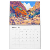Dino Adventures – A Boy’s Prehistoric Journey Kalender (Feb 2027)