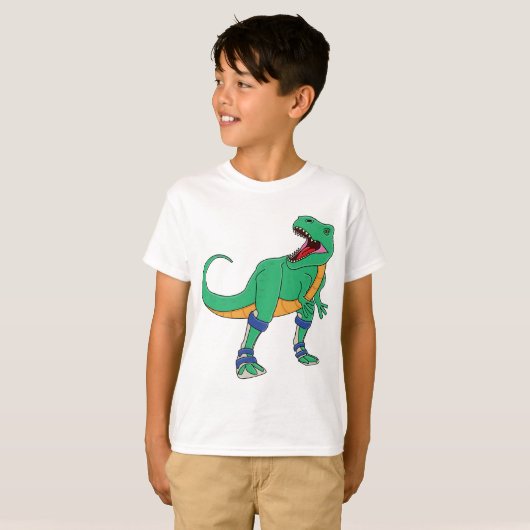 Dino AFO scherzt T T-Shirt (Vorne ganz)