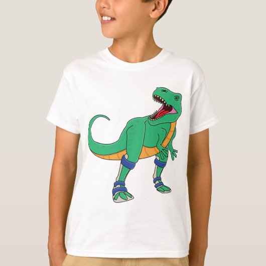 Dino AFO scherzt T T-Shirt (Vorderseite)