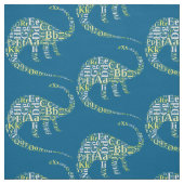 Dino-Alphabet Stoff (Muster)