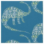 Dino-Alphabet Stoff (Nahaufnahme)