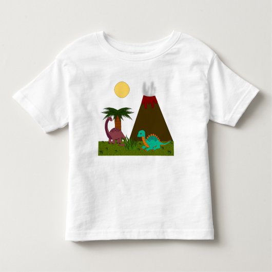 Dino-Art Kleinkind T-shirt (Vorderseite)