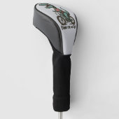 Dino auf Achse Golf Headcover (angewinkelt)