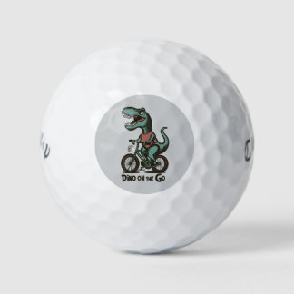 Dino auf Achse Golfball