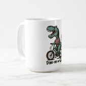 Dino auf Achse Kaffeetasse (Vorderseite Links)
