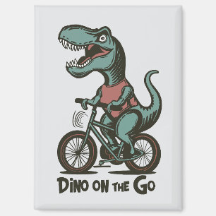 Dino auf Achse Magnet
