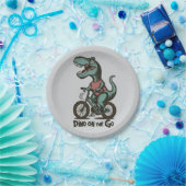 Dino auf Achse Pappteller (Party)
