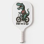 Dino auf Achse Pickleball Schläger (Rückseite)