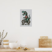 Dino auf Achse Poster (Küche)