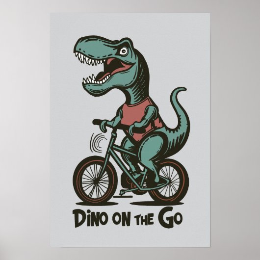 Dino auf Achse Poster (Vorne)