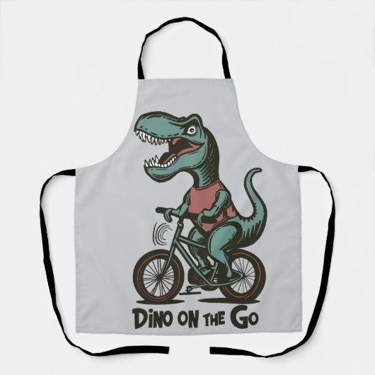 Dino auf Achse Schürze (Vorderseite)