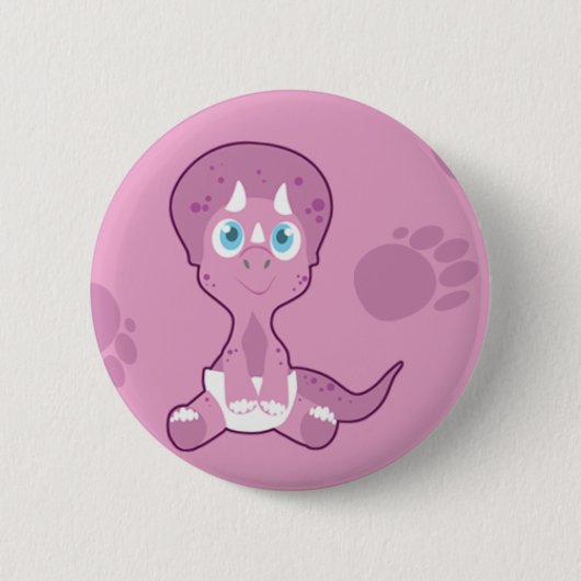 Dino Babies Button (Vorderseite)